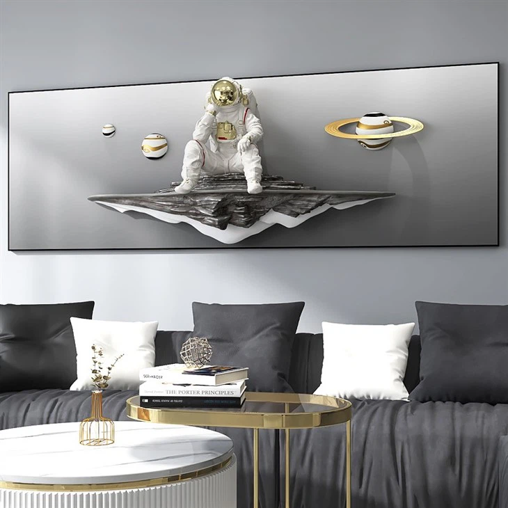 Astronaut The Thinker Wall Décor